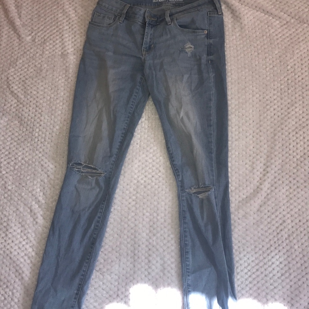 Old navy ripped jeans!